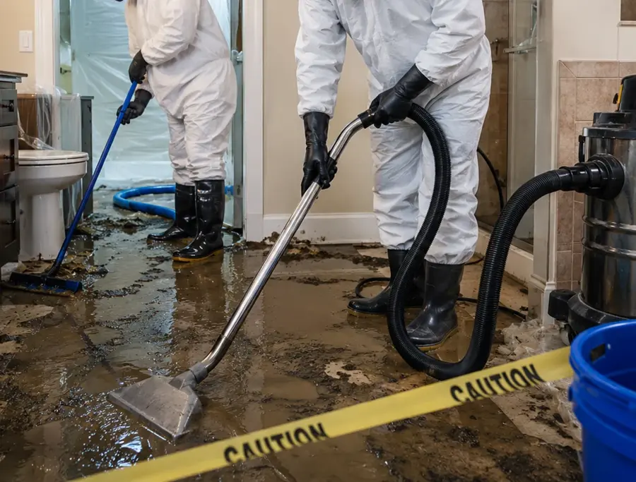 Contained black-water cleanup in an Altamonte Springs, FL home